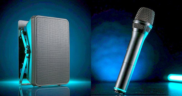 音频扩声产品：专业音箱、无线手持麦、便携扩音、桌面拾音